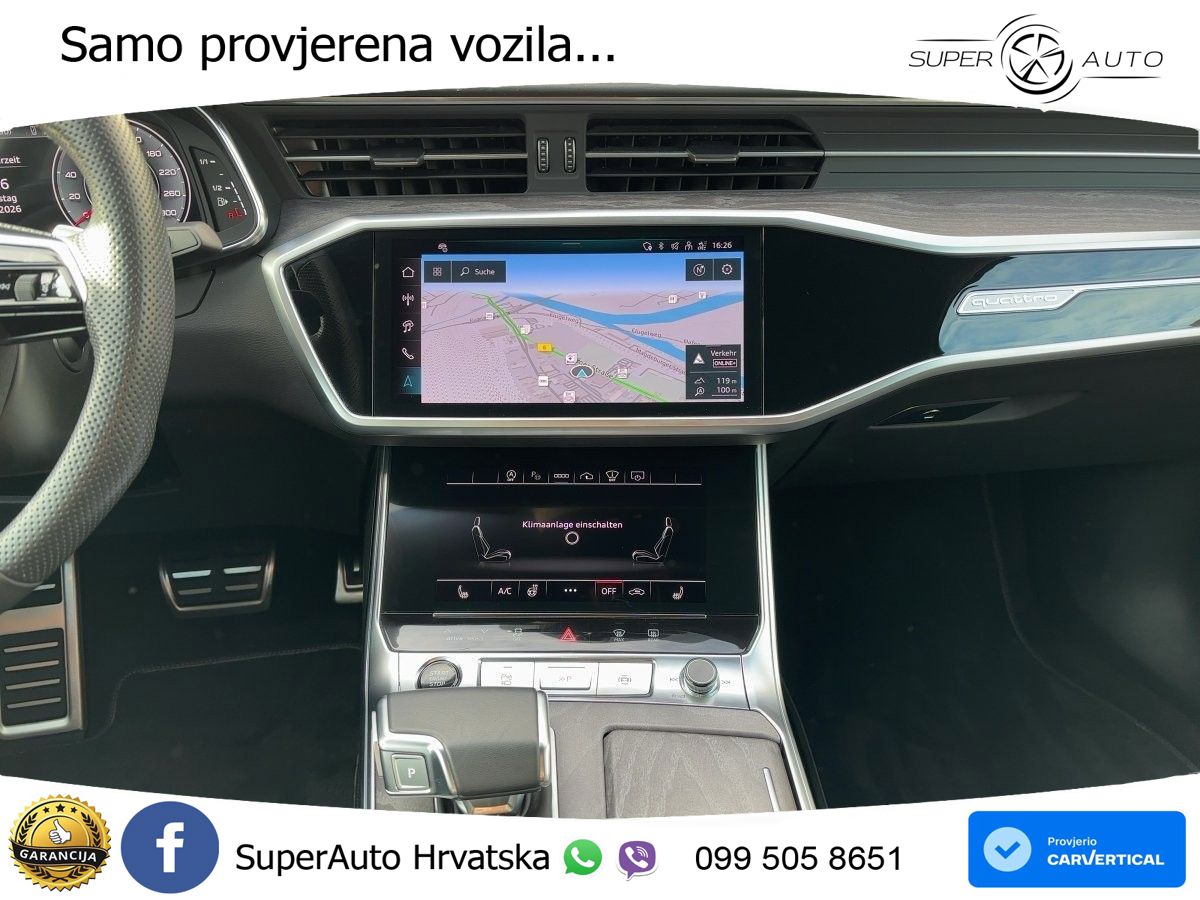 Audi A6 45 TFSI (265 KS) quattro ultra S tronic S line LED+GR SJED+ACC