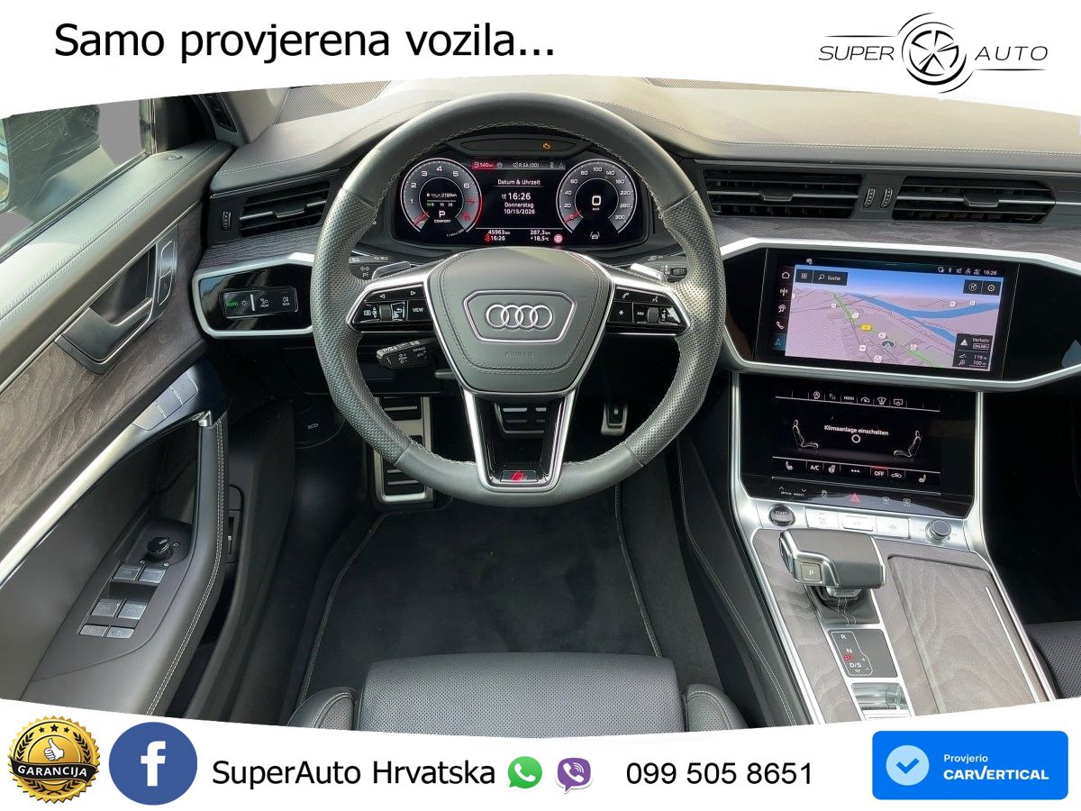 Audi A6 45 TFSI (265 KS) quattro ultra S tronic S line LED+GR SJED+ACC