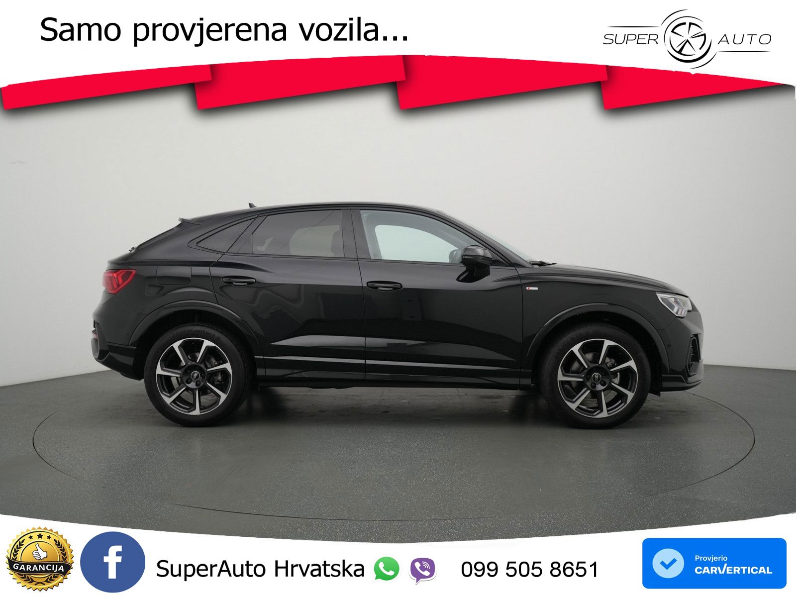 Audi Q3 III Sportback 1.5 TFSI (150 KS) S tronic S line LED+GR SJED+ACC