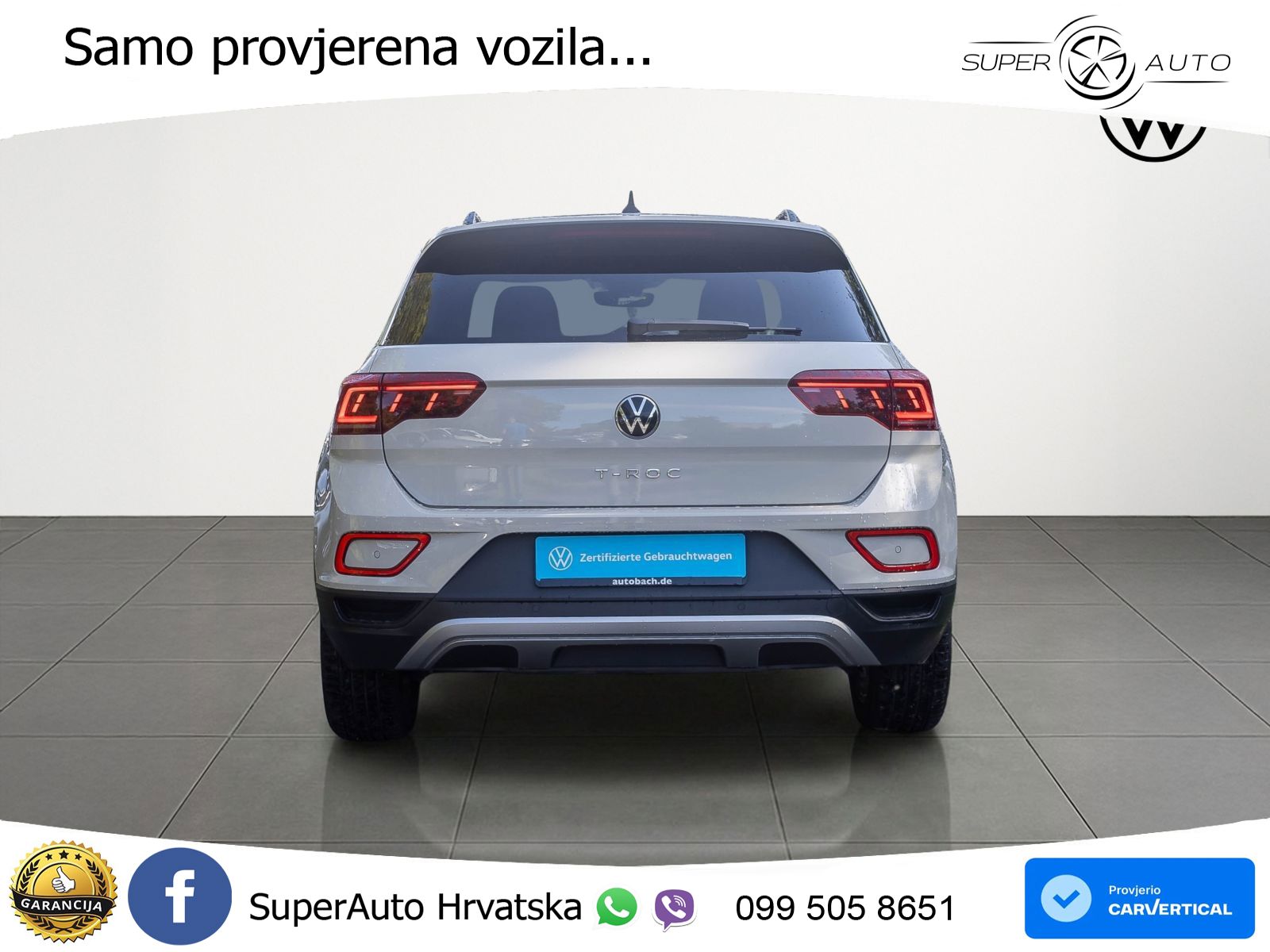 Volkswagen T-Roc I 1.5 TSI (150 KS) DSG LED+GR SJED+ACC