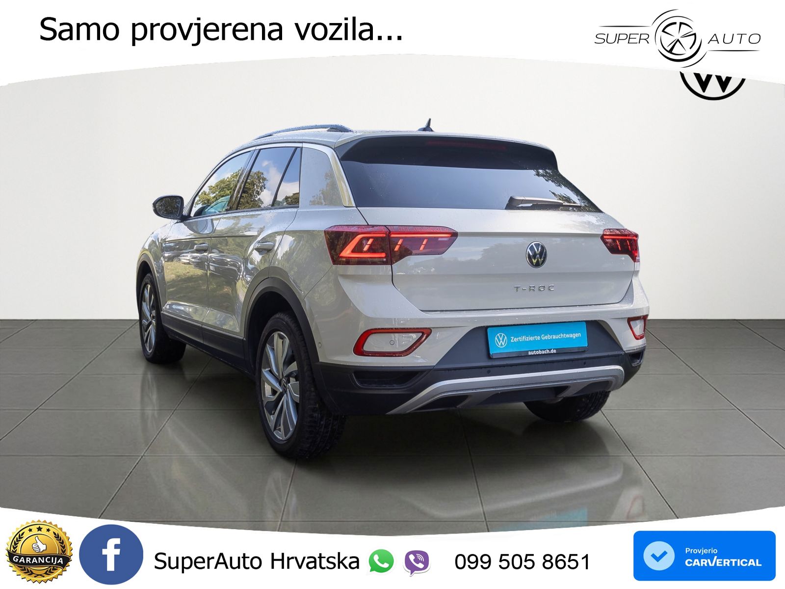 Volkswagen T-Roc I 1.5 TSI (150 KS) DSG LED+GR SJED+ACC