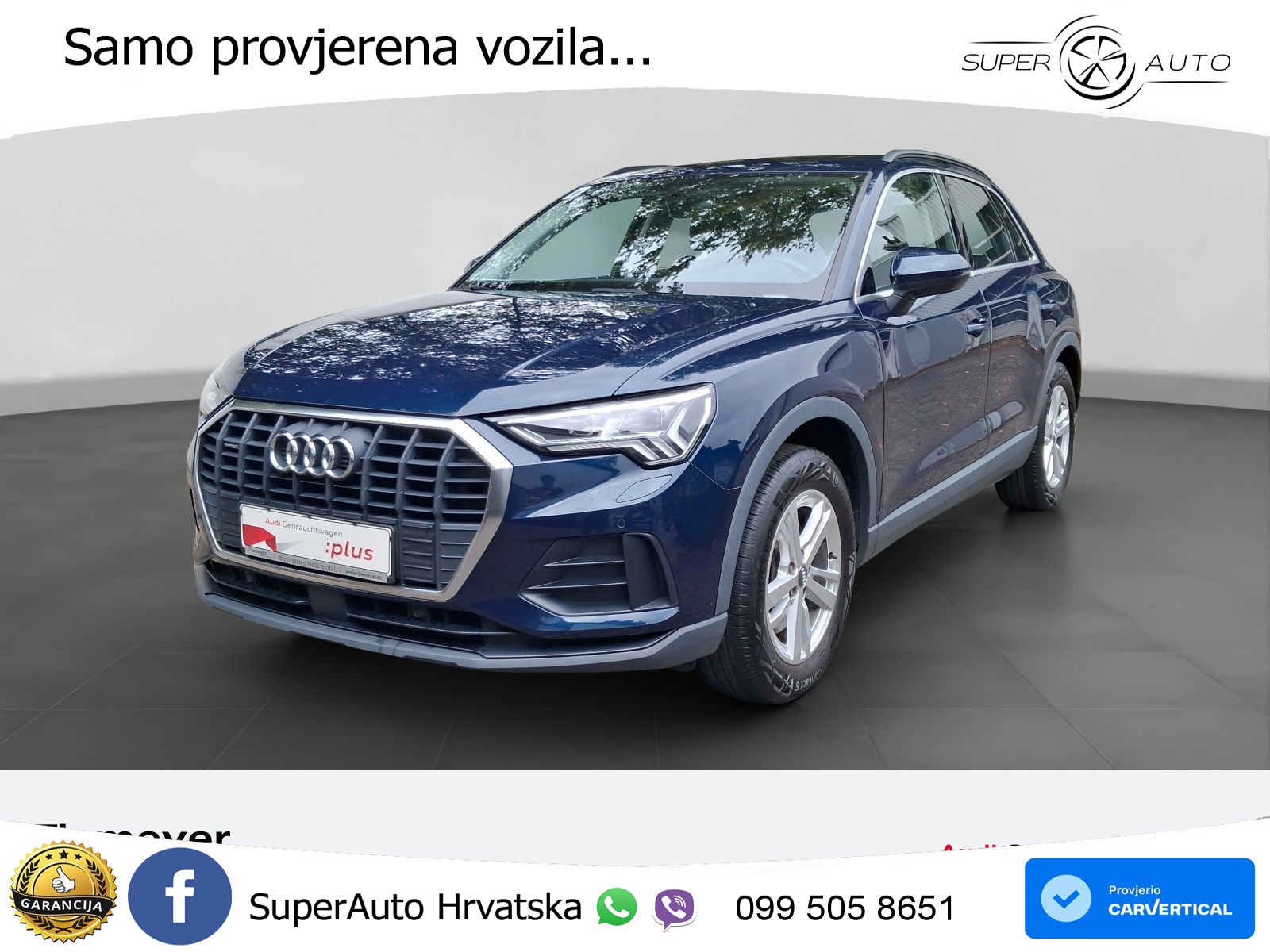 Audi Q3 45 TFSI (230 KS) quattro S tronic LED+GR SJED+ACC
