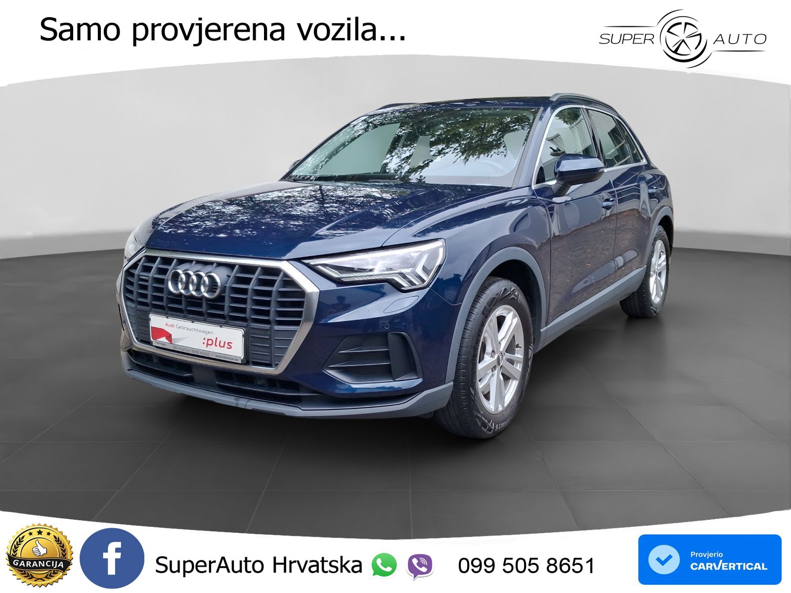 Audi Q3 45 TFSI (230 KS) quattro S tronic LED+GR SJED+ACC