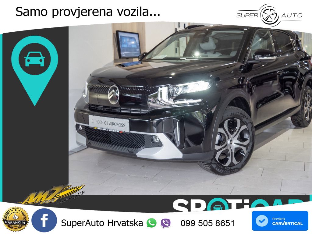 Citroen C3 Aircross 1.2 PureTech (101 KS) PLUS