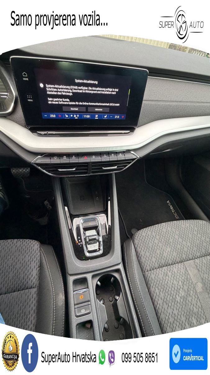 Škoda Octavia Combi 2.0 TDI (150 KS) DSG LED+GR SJED+ACC