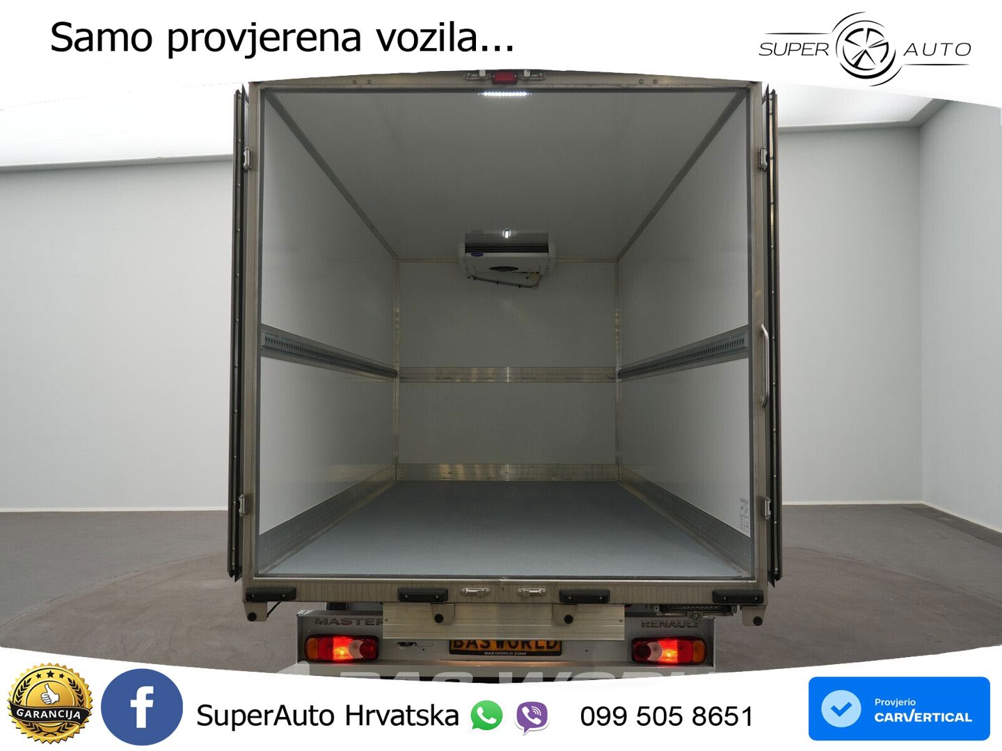 Renault Master 170PK Automaat Koelwagen Carrier Achterde 170 KS