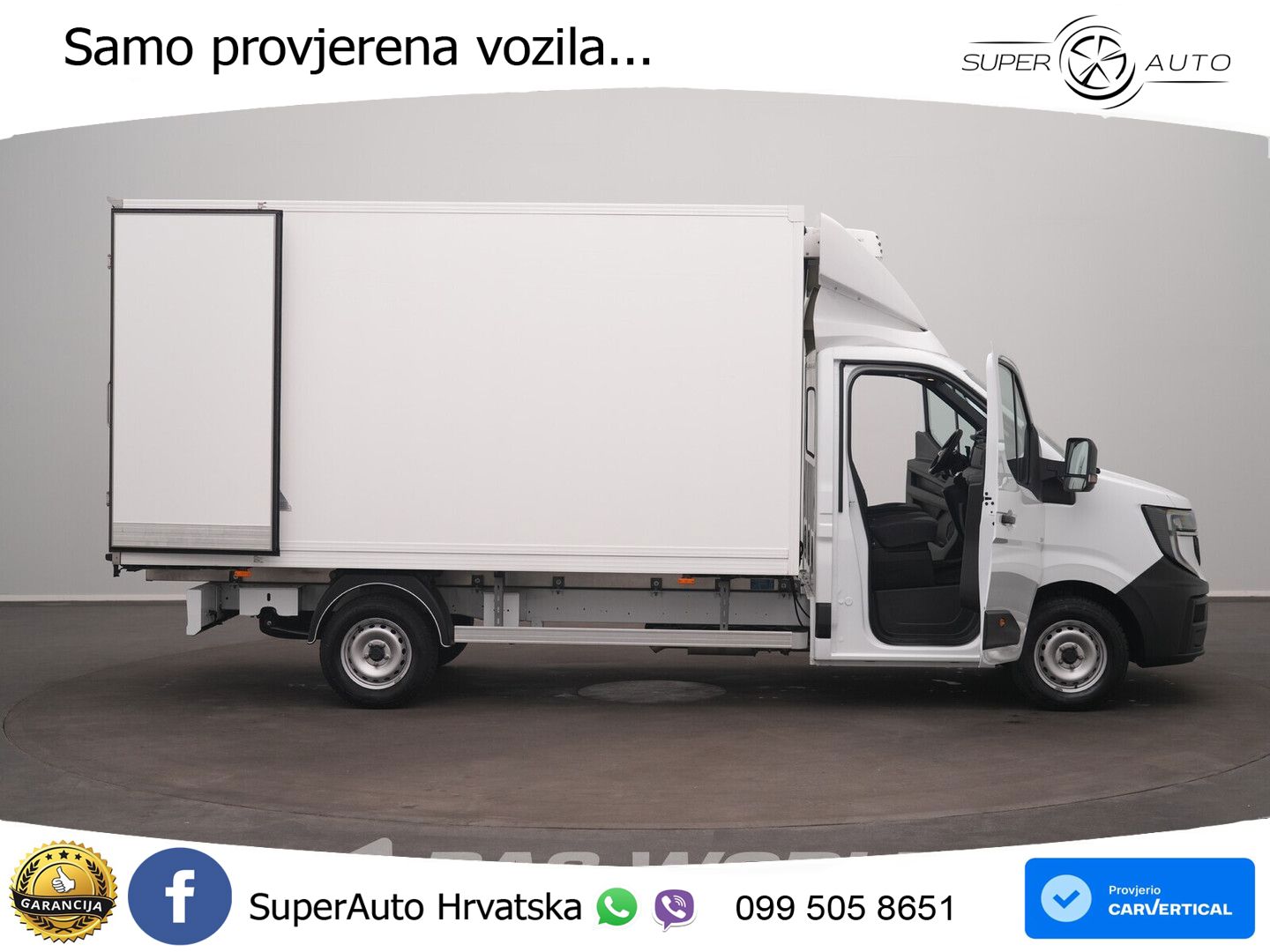Renault Master 170PK Automaat Koelwagen Carrier Achterde 170 KS