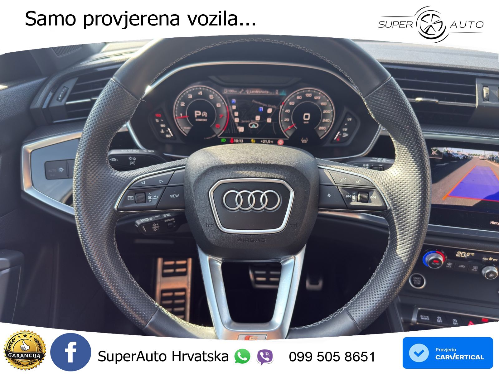 Audi Q3 II Sportback 40 TFSI (190 KS) quattro S tronic S line LED+GR SJED+ACC