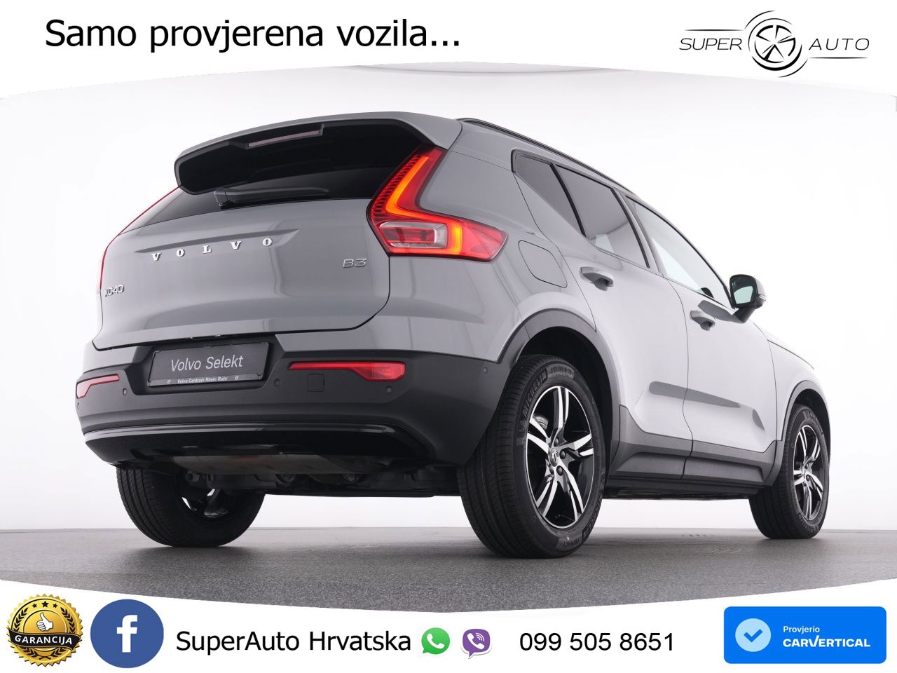 Volvo XC40 2.0 B3 163 KS Automatic LED+GR SJED+ACC