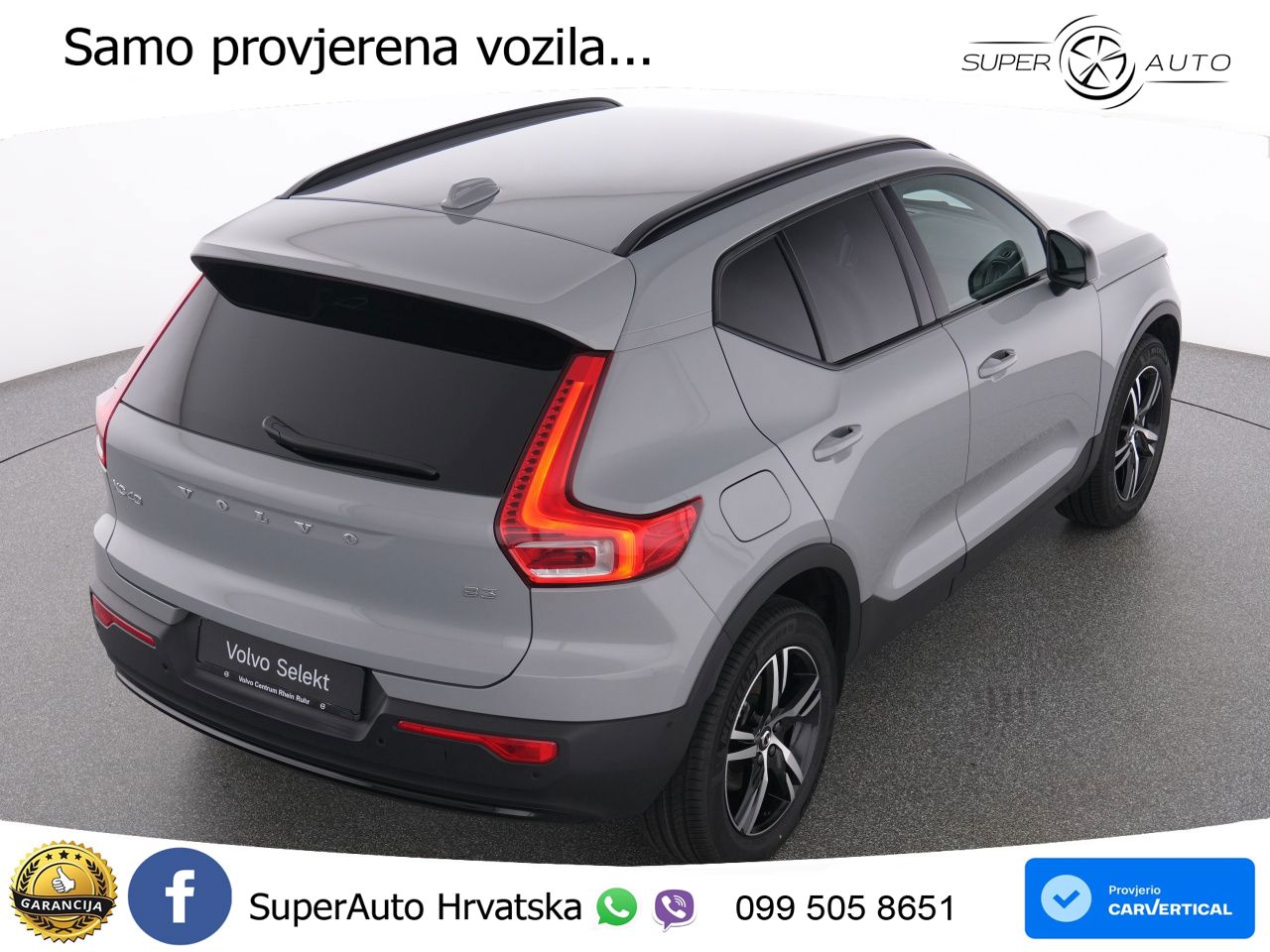 Volvo XC40 2.0 B3 163 KS Automatic LED+GR SJED+ACC