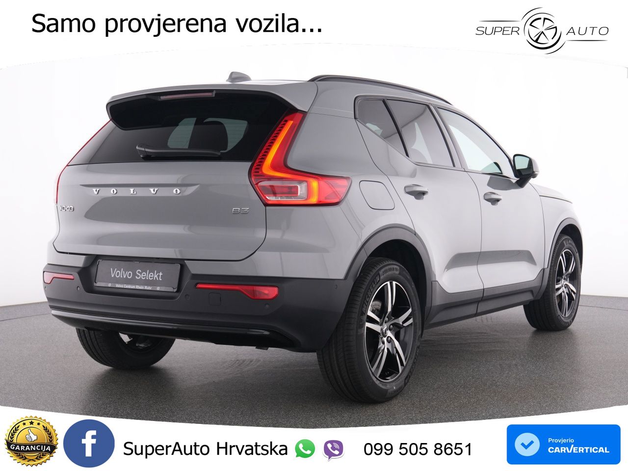 Volvo XC40 2.0 B3 163 KS Automatic LED+GR SJED+ACC