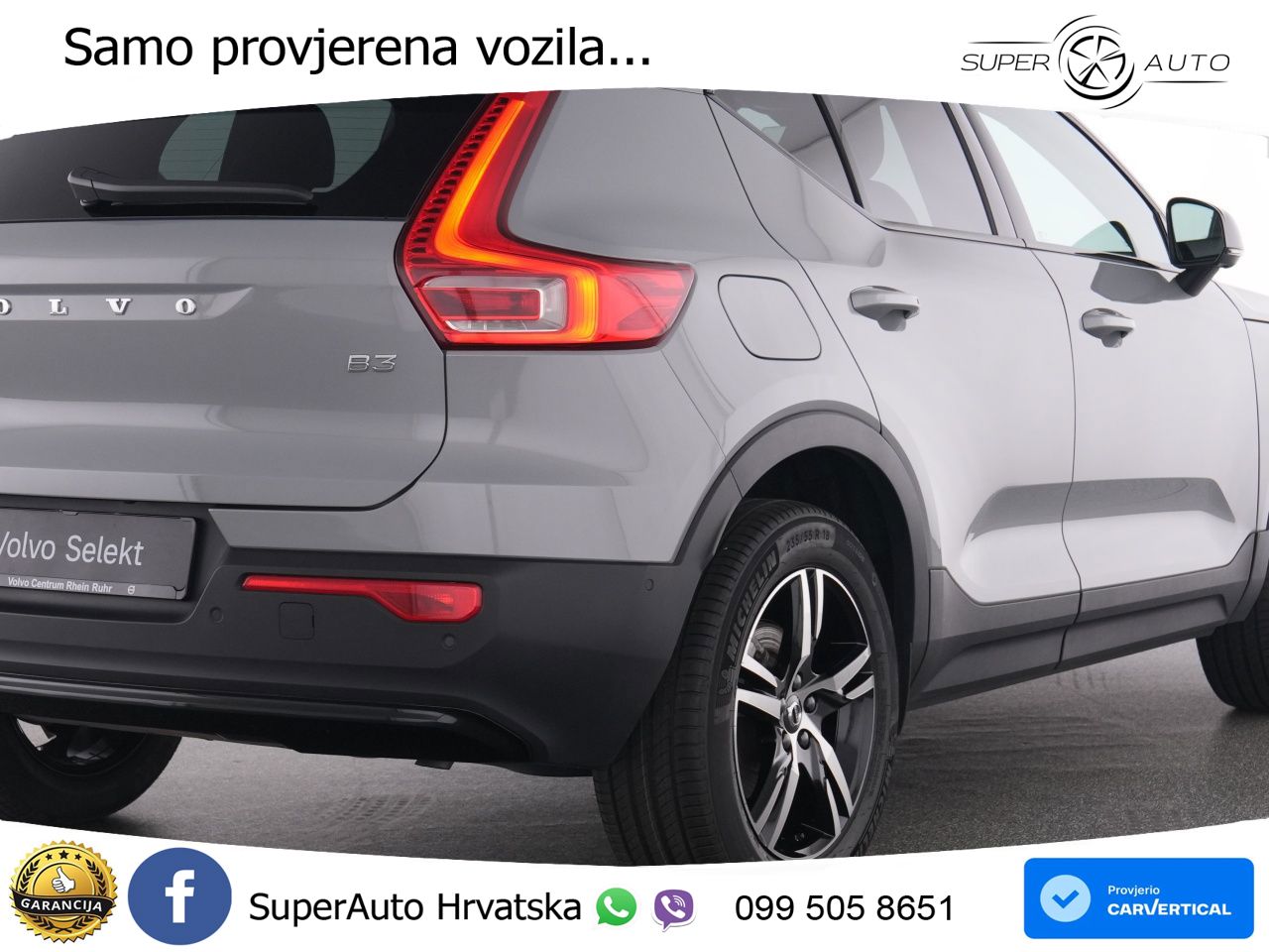 Volvo XC40 2.0 B3 163 KS Automatic LED+GR SJED+ACC