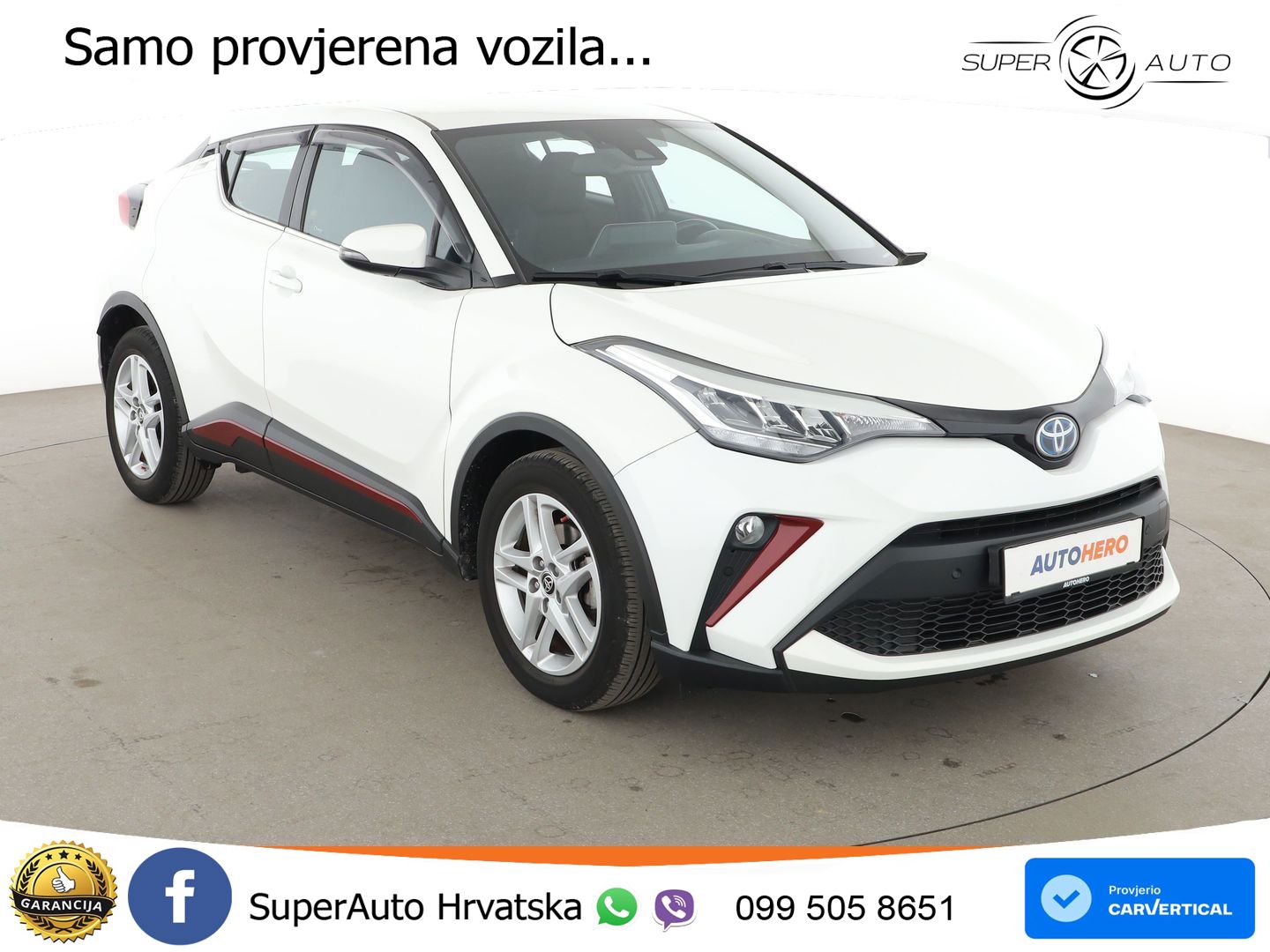 Toyota C-HR 1.8 (122 KS) Hybrid e-CVT Business LED+GR SJED+ACC