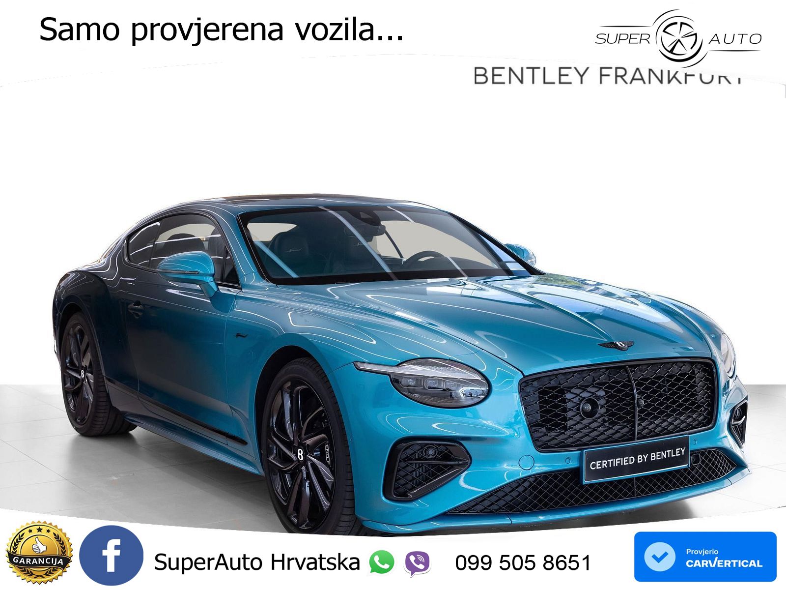 Bentley Continental GT IV 4.0 V8 TFSi (782 KS) AWD DCT ACC+HEAD+GR SJED+360+PANO