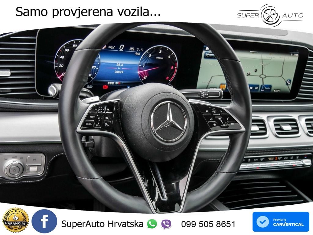 Mercedes GLE 450d (367 KS) EQ Boost 4MATIC 9G-TRONIC AMG ACC+HEAD+GR SJED+360+PANO