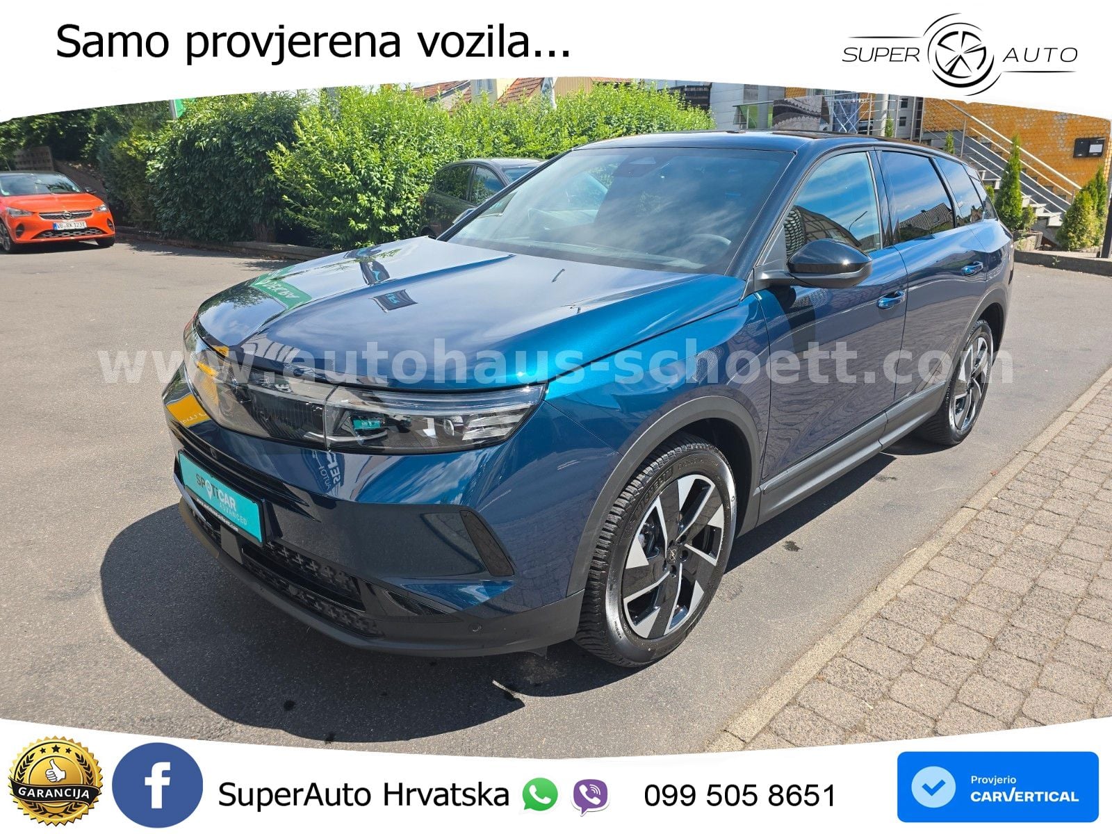 Opel Grandland 1.2 Turbo (145 KS) Hybrid eDCT GS LED+GR SJED+ACC