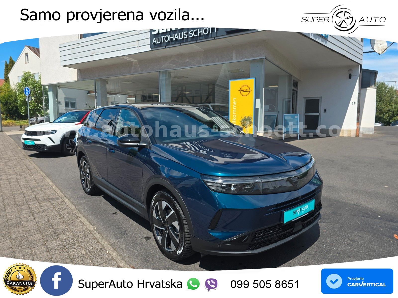 Opel Grandland 1.2 Turbo (145 KS) Hybrid eDCT GS LED+GR SJED+ACC