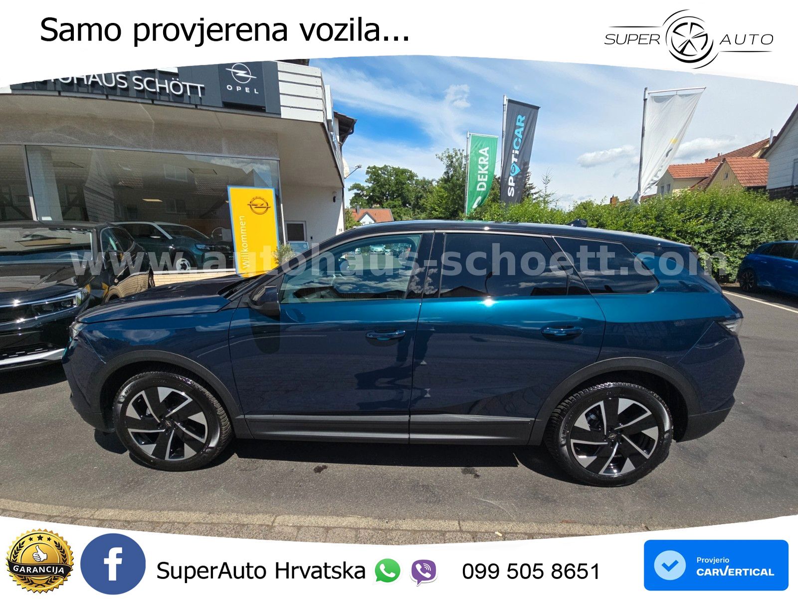 Opel Grandland 1.2 Turbo (145 KS) Hybrid eDCT GS LED+GR SJED+ACC