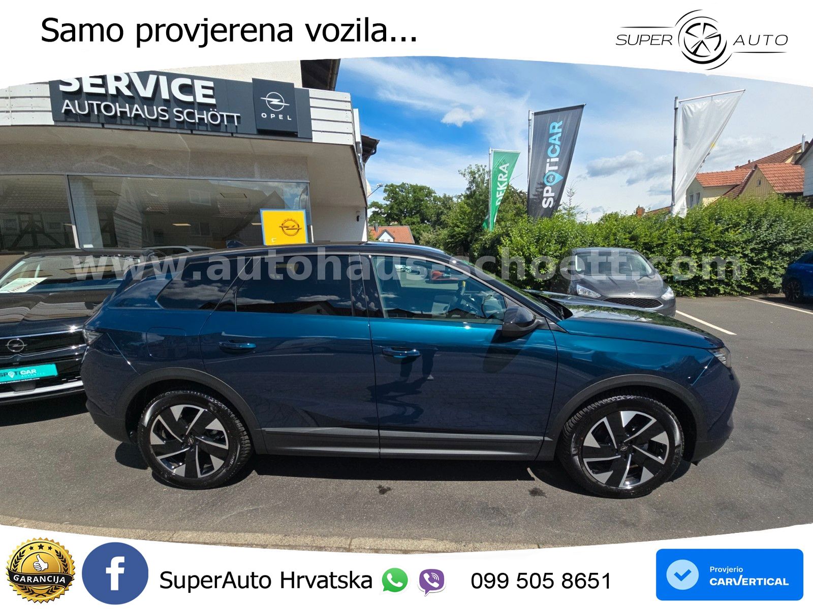 Opel Grandland 1.2 Turbo (145 KS) Hybrid eDCT GS LED+GR SJED+ACC