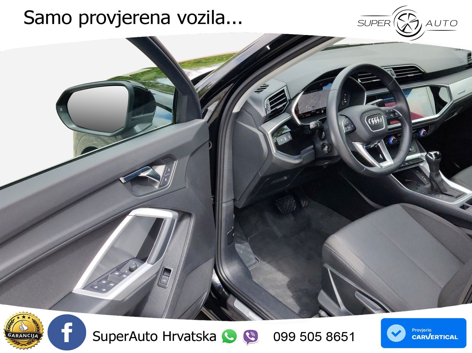 Audi Q3 45 TFSI (230 KS) quattro S tronic advanced LED+GR SJED+ACC