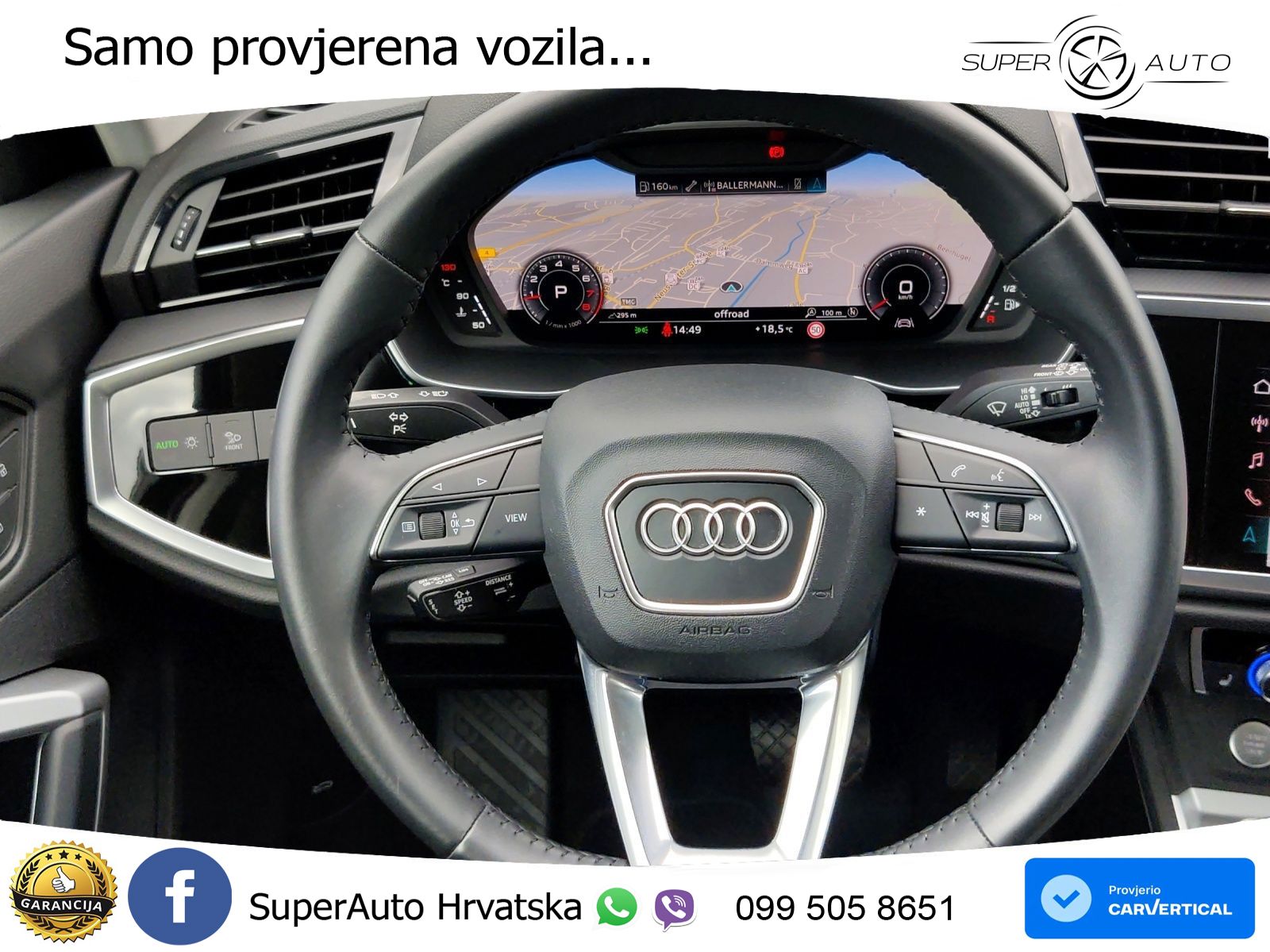 Audi Q3 45 TFSI (230 KS) quattro S tronic advanced LED+GR SJED+ACC