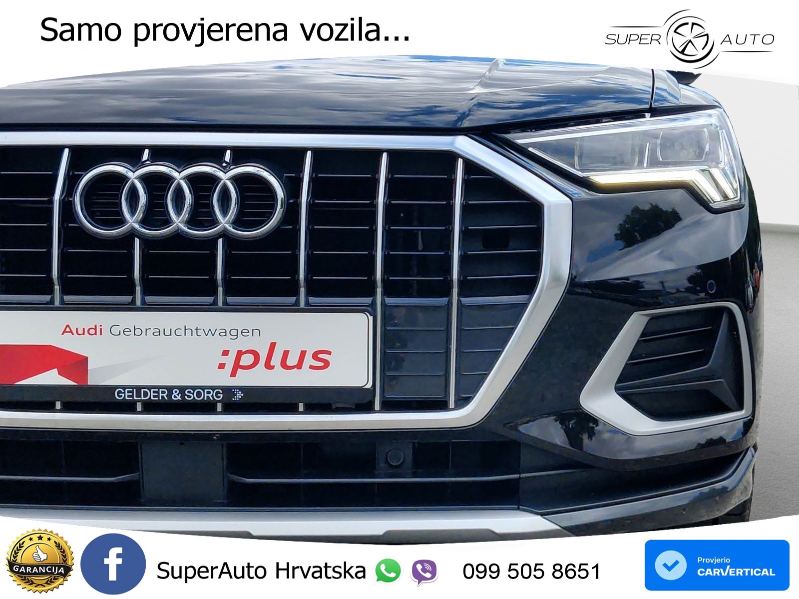 Audi Q3 45 TFSI (230 KS) quattro S tronic advanced LED+GR SJED+ACC