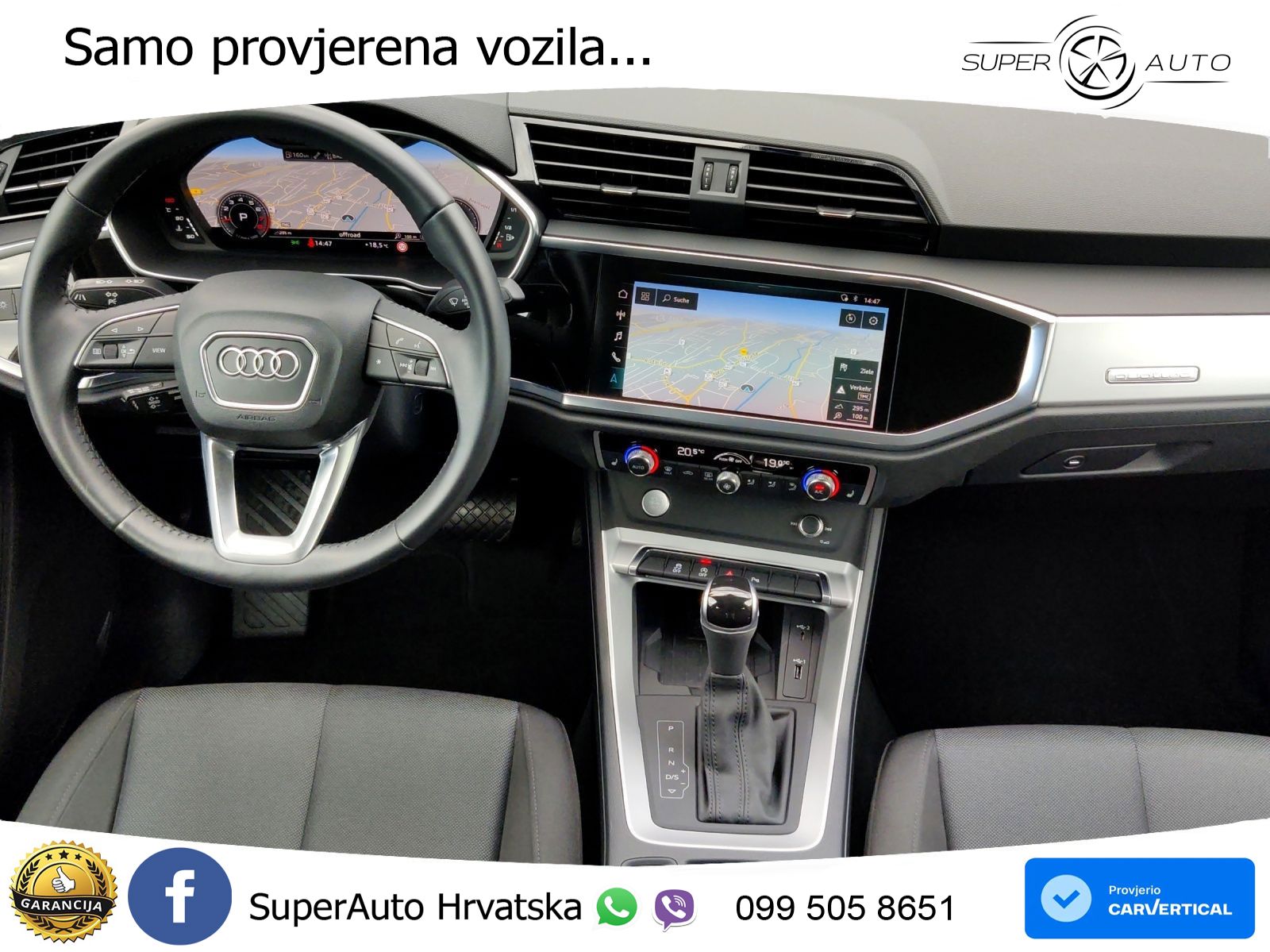 Audi Q3 45 TFSI (230 KS) quattro S tronic advanced LED+GR SJED+ACC