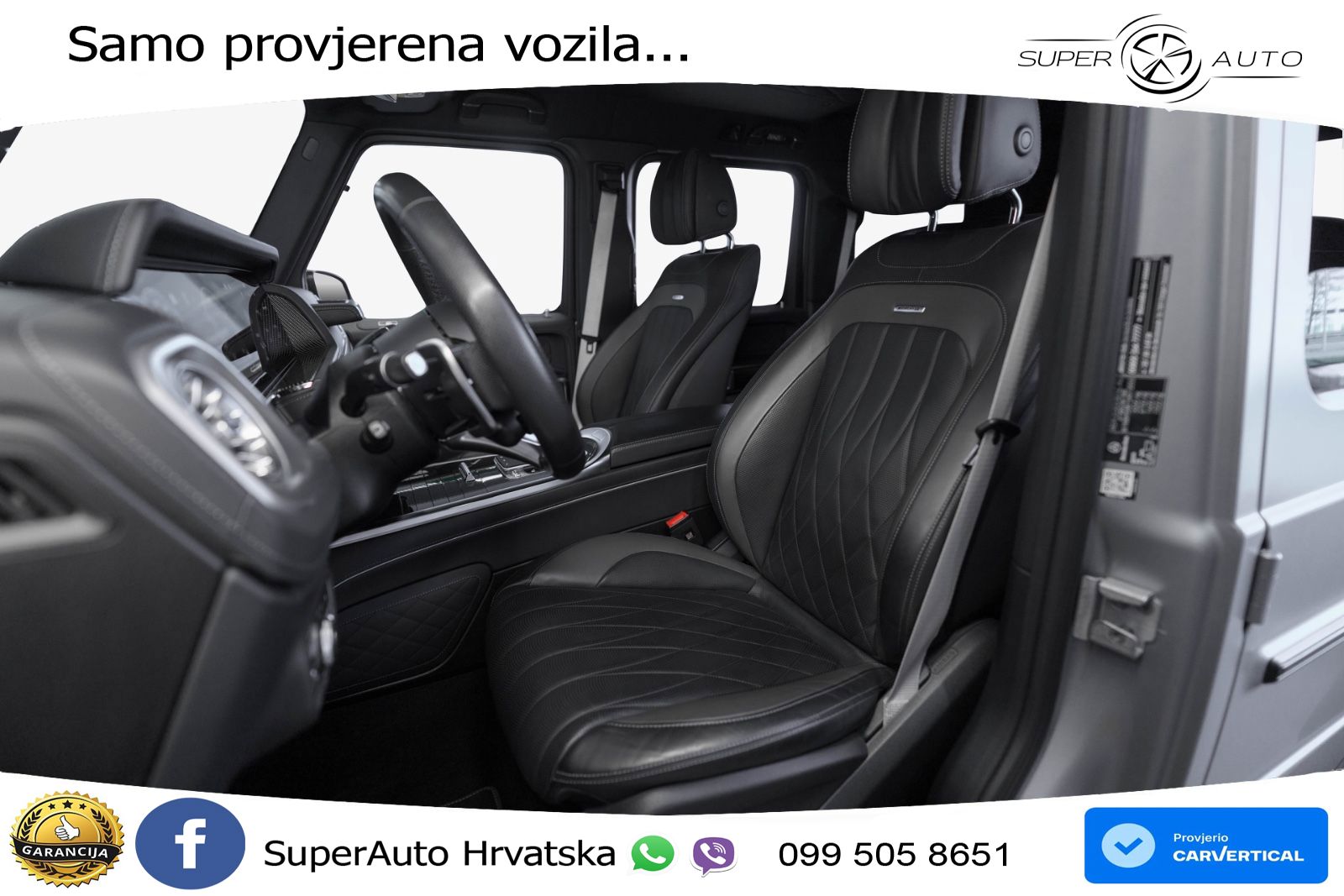 Mercedes AMG G 63 Long V8 (585 KS) 4MATIC 9G-TRONIC AMG SPEEDSHIFT TCT Manufaktur LED+GR SJED+ACC