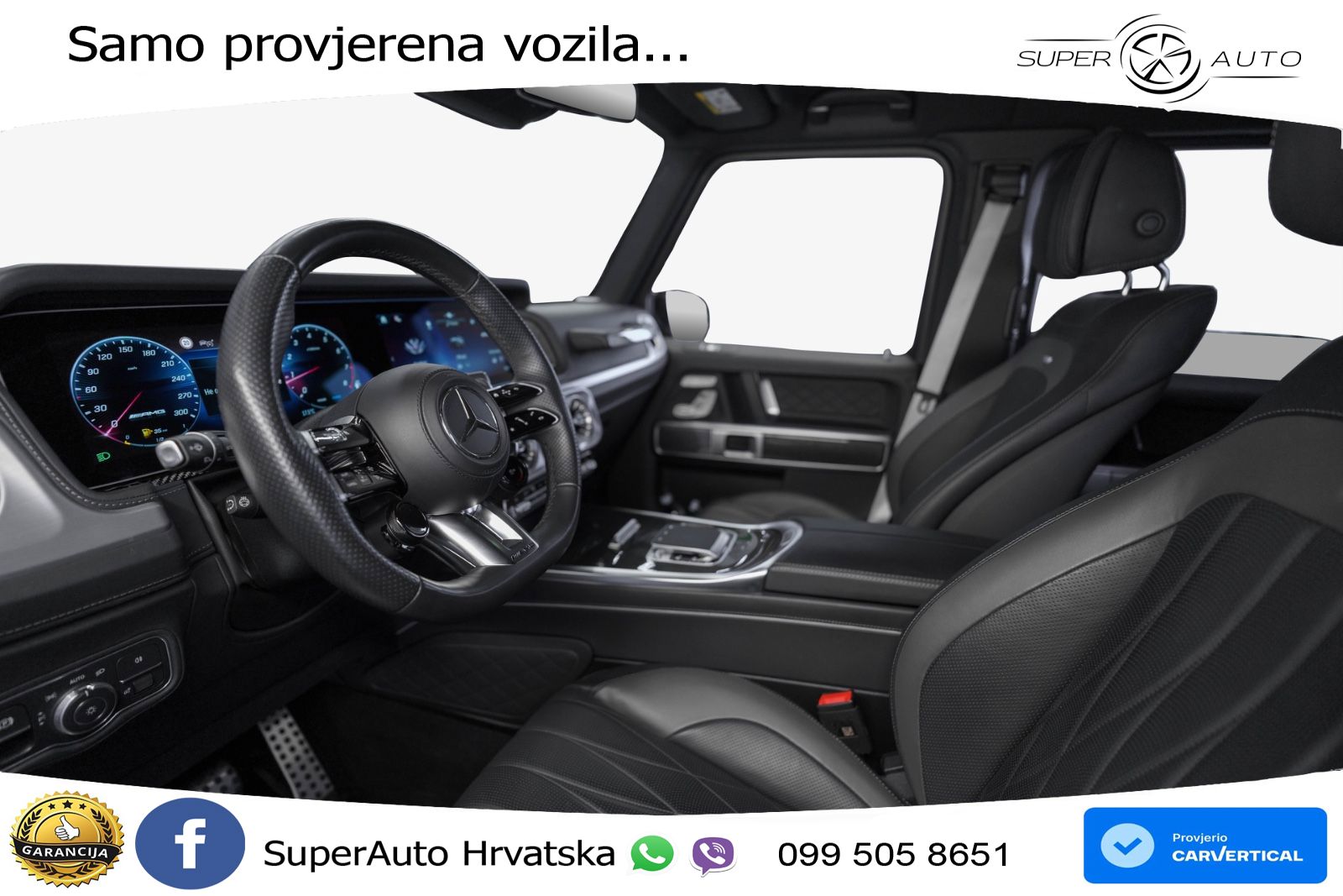 Mercedes AMG G 63 Long V8 (585 KS) 4MATIC 9G-TRONIC AMG SPEEDSHIFT TCT Manufaktur LED+GR SJED+ACC