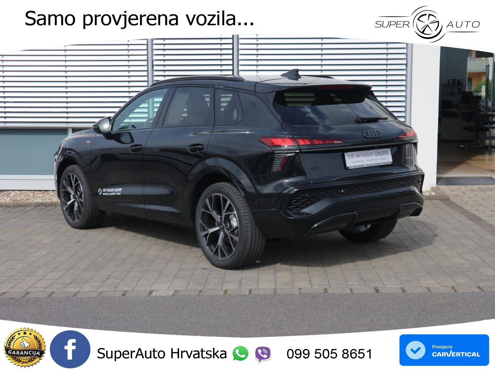 Audi Q3 2.0 TFSI (204 KS) quattro S tronic S line LED+GR SJED+ACC