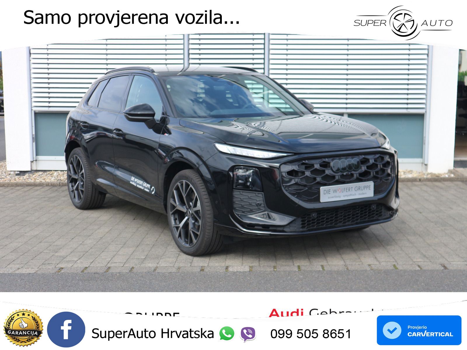 Audi Q3 2.0 TFSI (204 KS) quattro S tronic S line LED+GR SJED+ACC