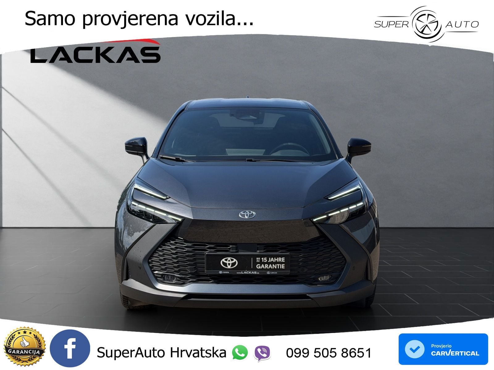 Toyota C-HR 1.8 (140 KS) Hybrid e-CVT Team D LED+GR SJED+ACC