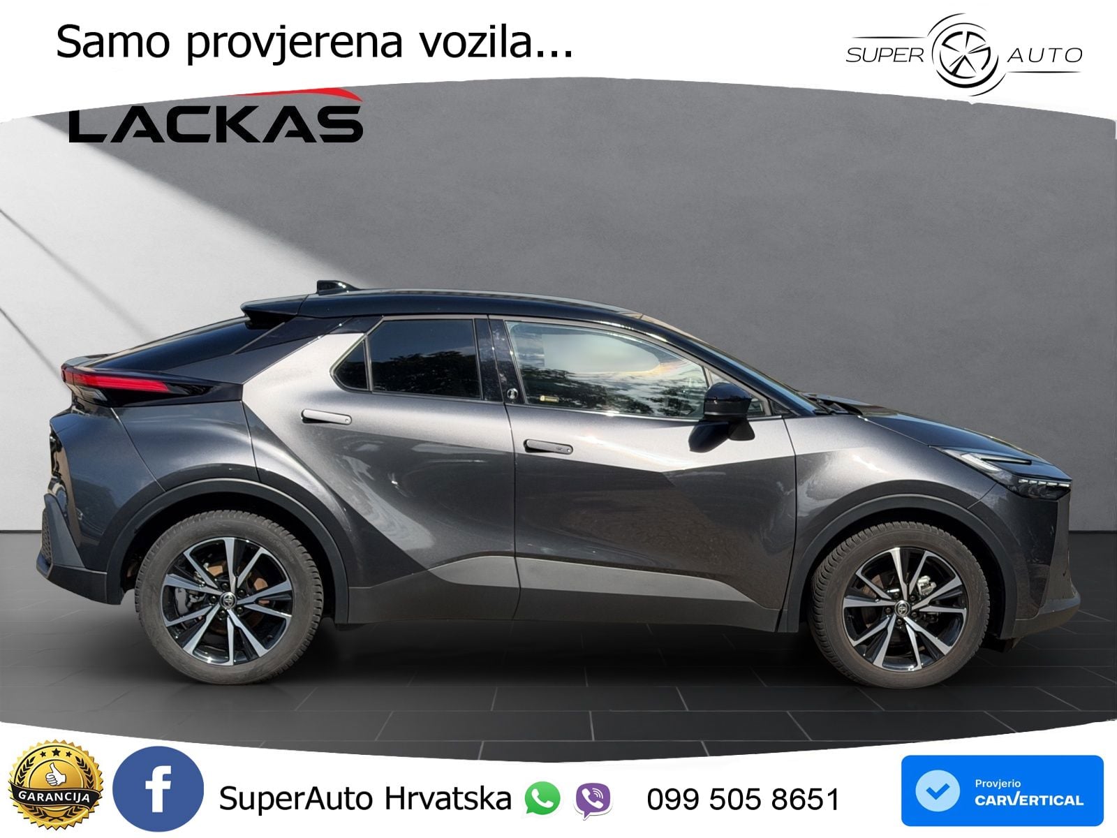 Toyota C-HR 1.8 (140 KS) Hybrid e-CVT Team D LED+GR SJED+ACC