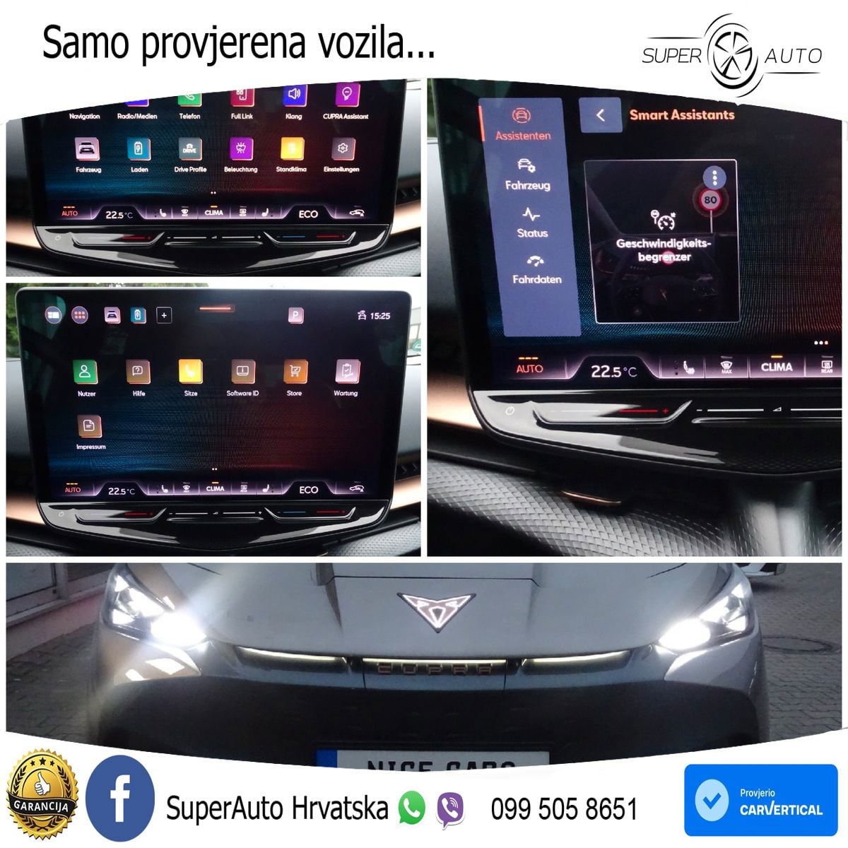 Cupra Tavascan 82 kWh (286 KS) LED+GR SJED+ACC