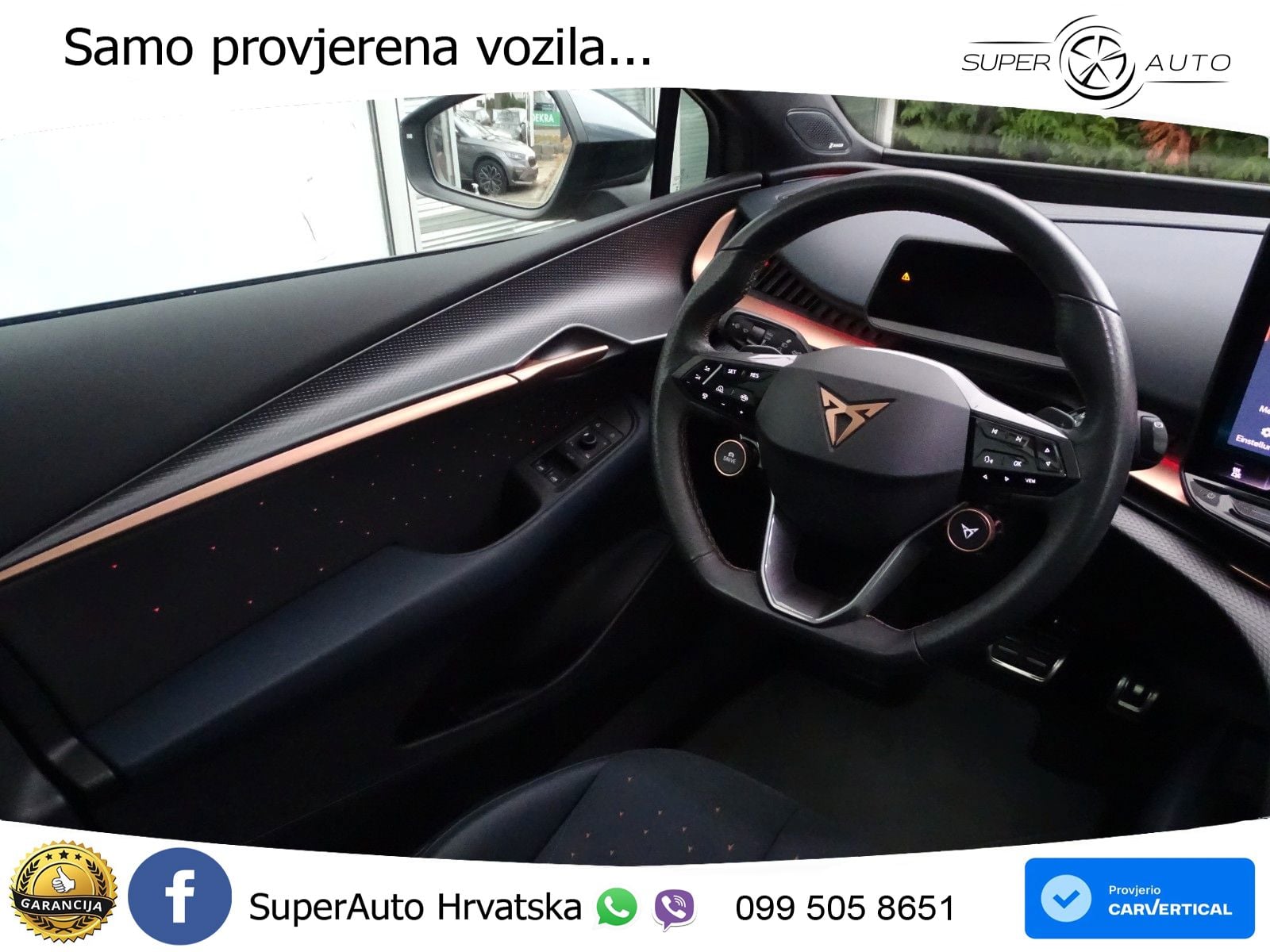 Cupra Tavascan 82 kWh (286 KS) LED+GR SJED+ACC