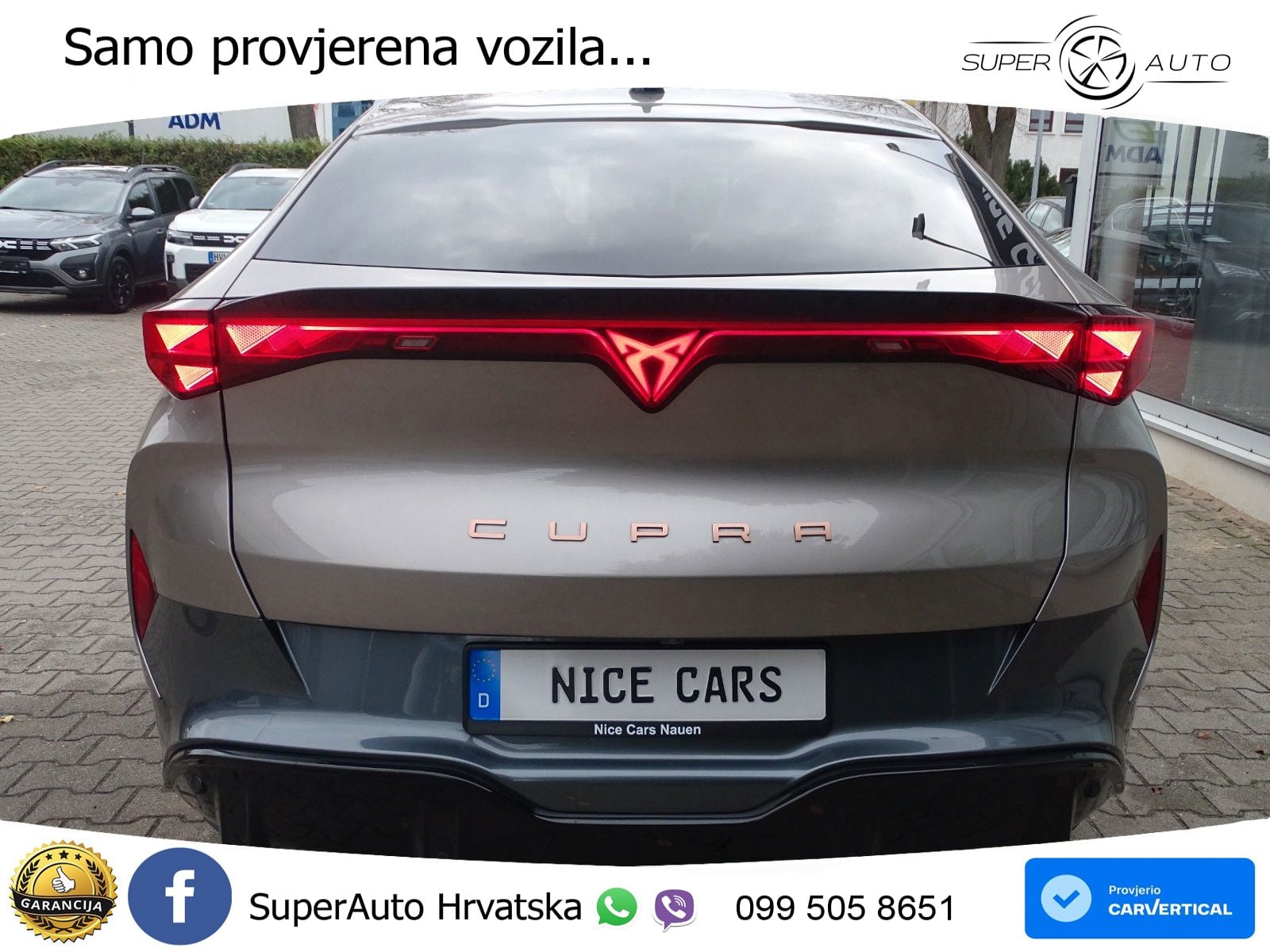 Cupra Tavascan 82 kWh (286 KS) LED+GR SJED+ACC
