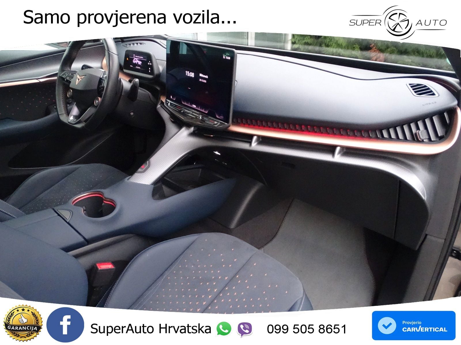 Cupra Tavascan 82 kWh (286 KS) LED+GR SJED+ACC