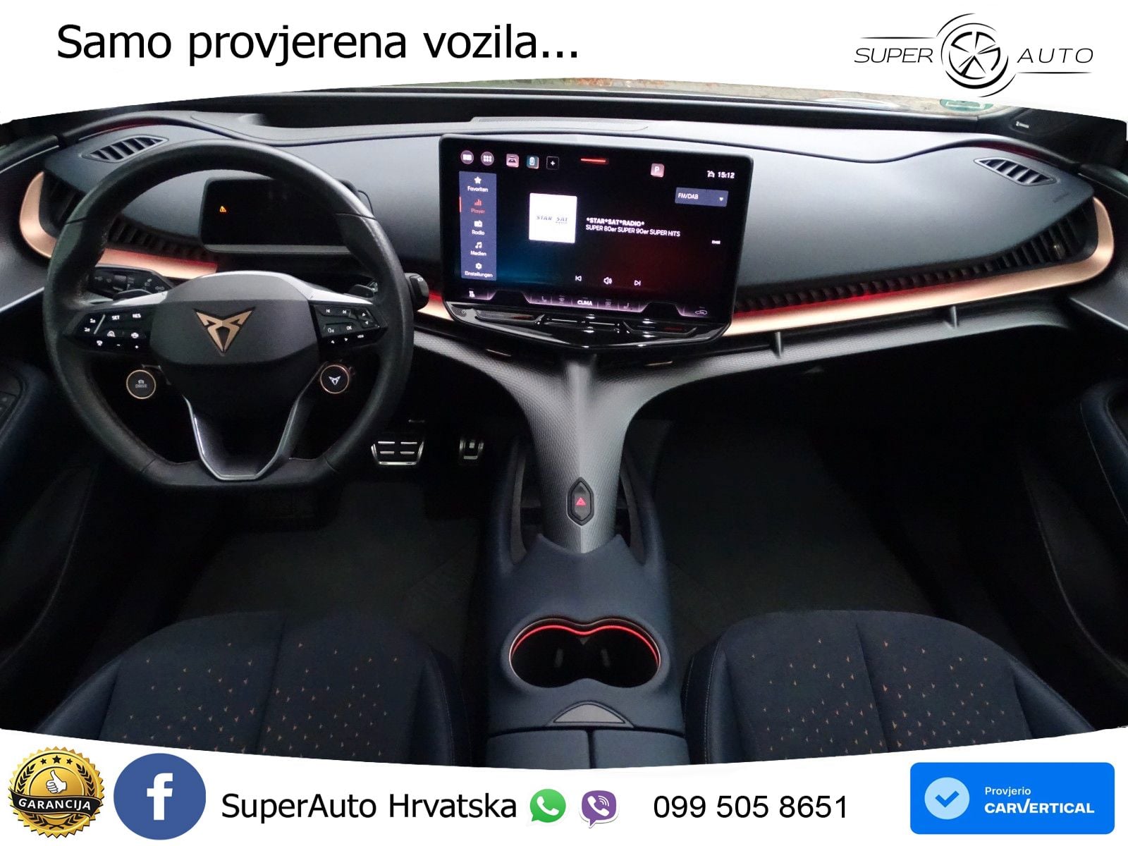 Cupra Tavascan 82 kWh (286 KS) LED+GR SJED+ACC
