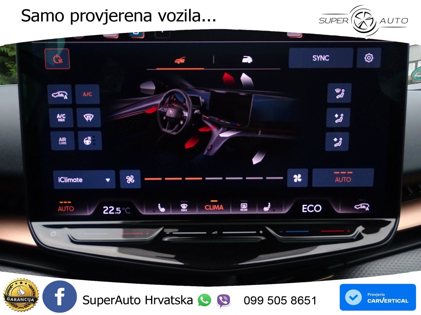 Cupra Tavascan 82 kWh (286 KS) LED+GR SJED+ACC