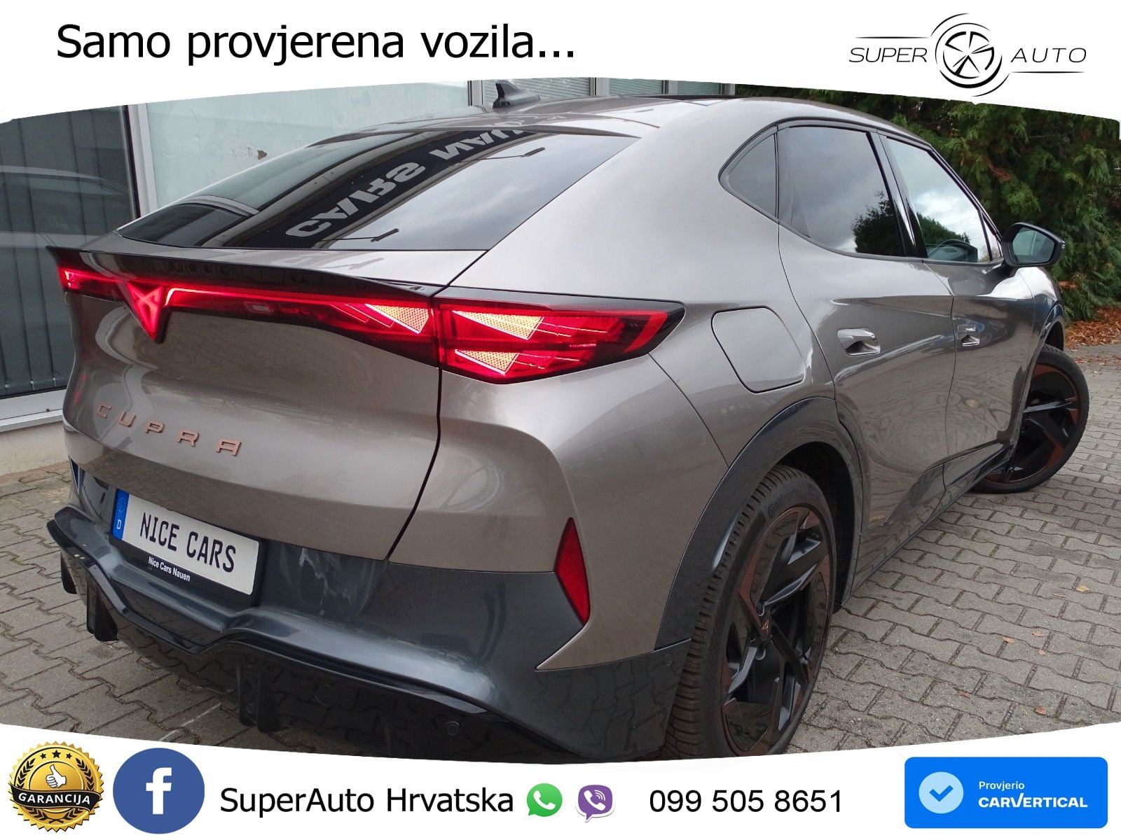 Cupra Tavascan 82 kWh (286 KS) LED+GR SJED+ACC