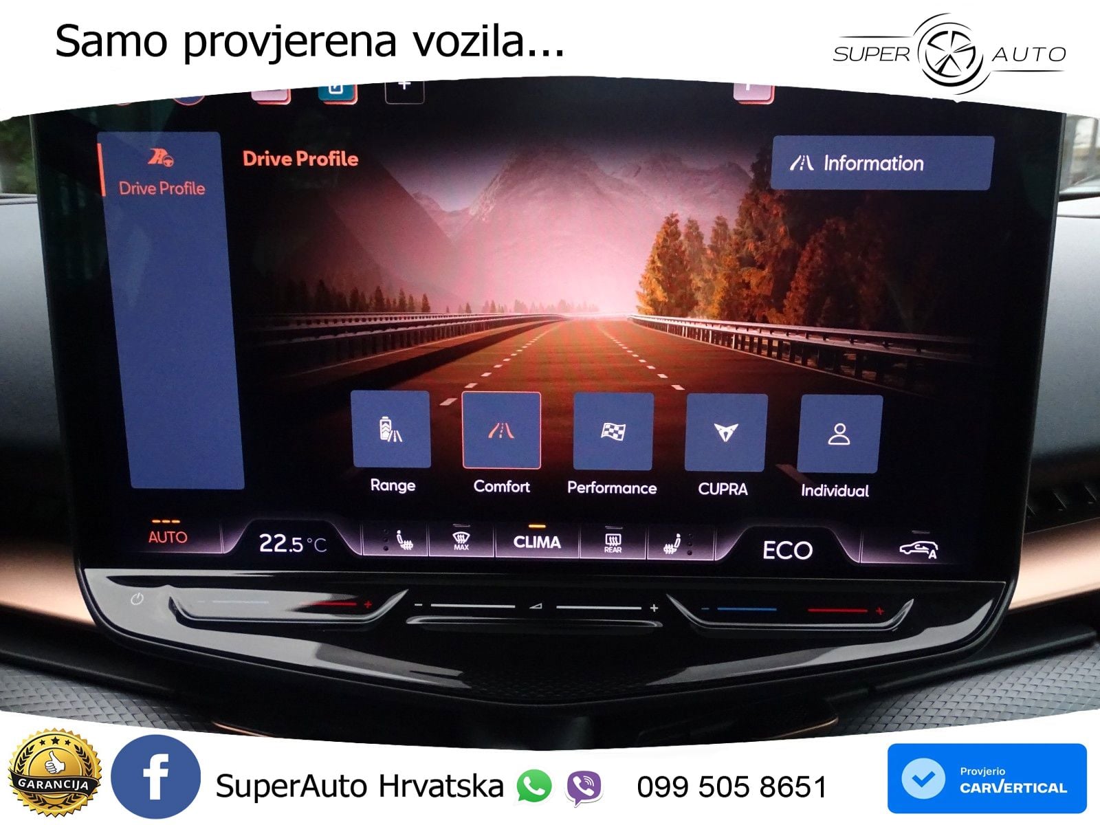 Cupra Tavascan 82 kWh (286 KS) LED+GR SJED+ACC