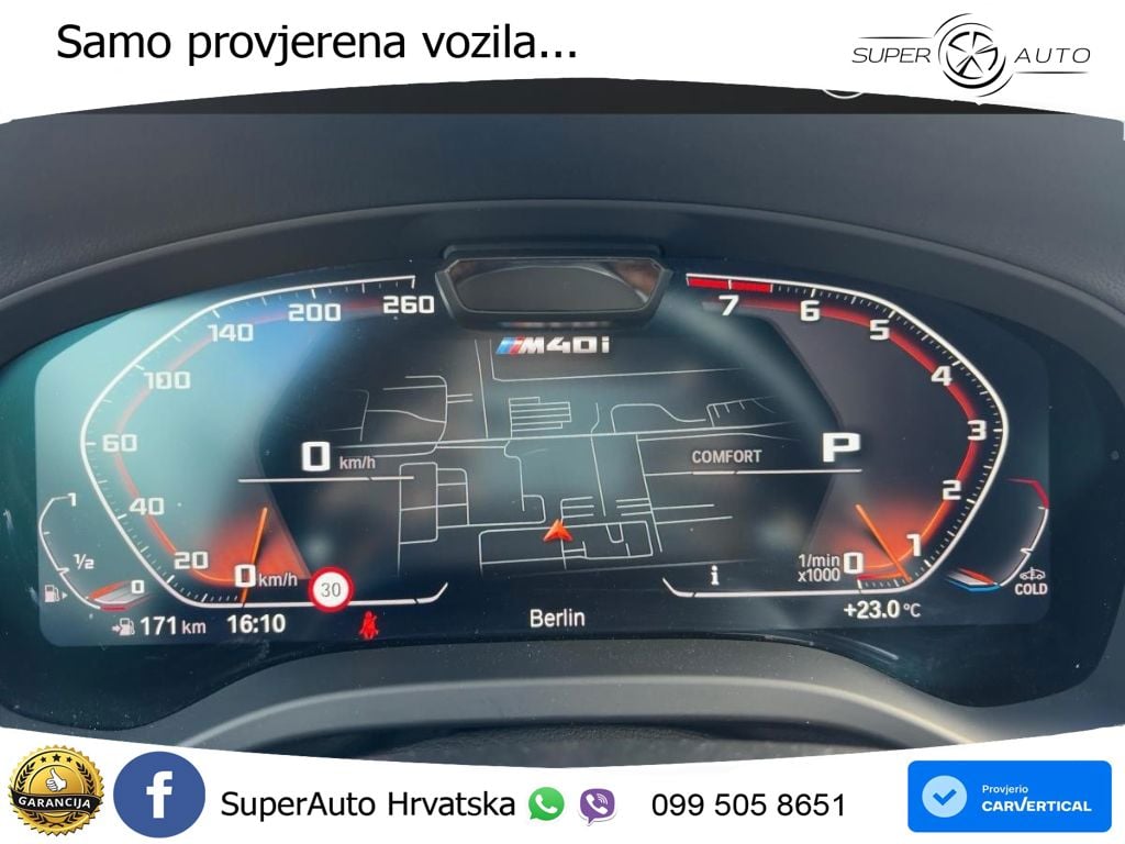 BMW X3 M40i xDrive Steptronic LED+GR SJED+ACC