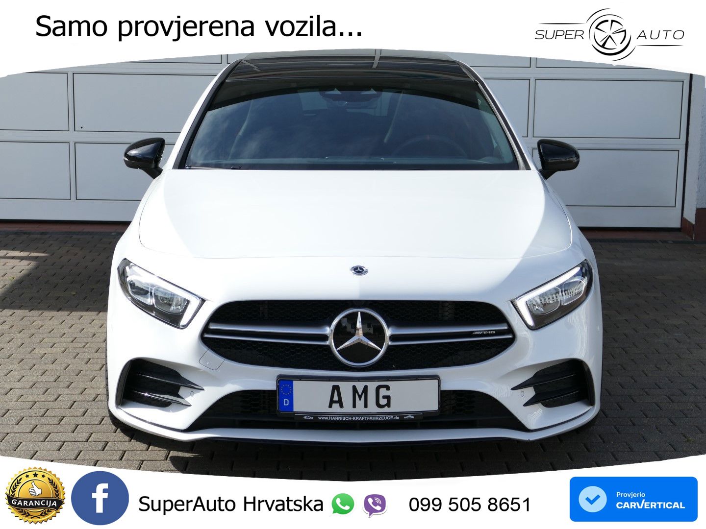 Mercedes-Benz AMG A 35 4MATIC AMG SPEEDSHIFT DCT LED+GR SJED+ACC