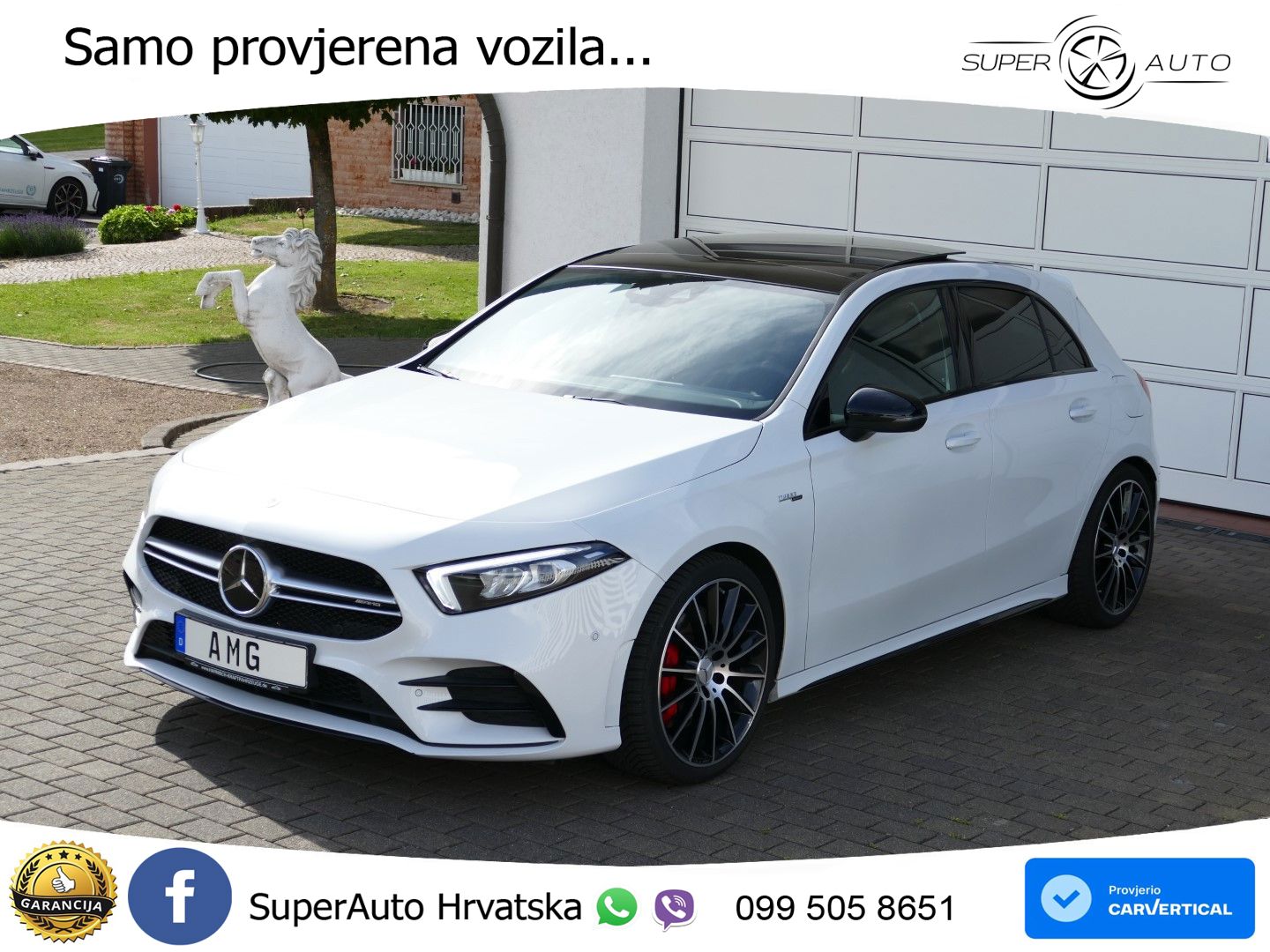 Mercedes-Benz AMG A 35 4MATIC AMG SPEEDSHIFT DCT LED+GR SJED+ACC