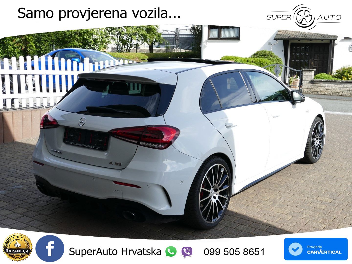 Mercedes-Benz AMG A 35 4MATIC AMG SPEEDSHIFT DCT LED+GR SJED+ACC