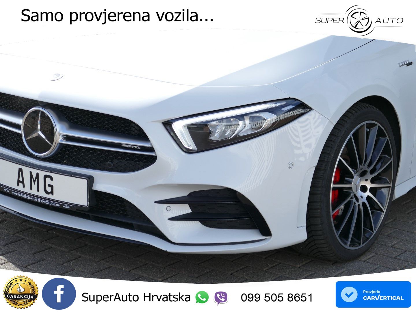 Mercedes-Benz AMG A 35 4MATIC AMG SPEEDSHIFT DCT LED+GR SJED+ACC