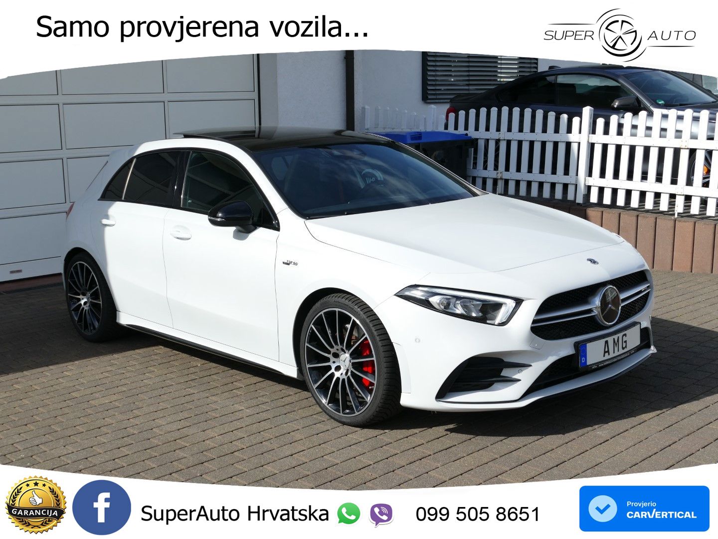 Mercedes-Benz AMG A 35 4MATIC AMG SPEEDSHIFT DCT LED+GR SJED+ACC