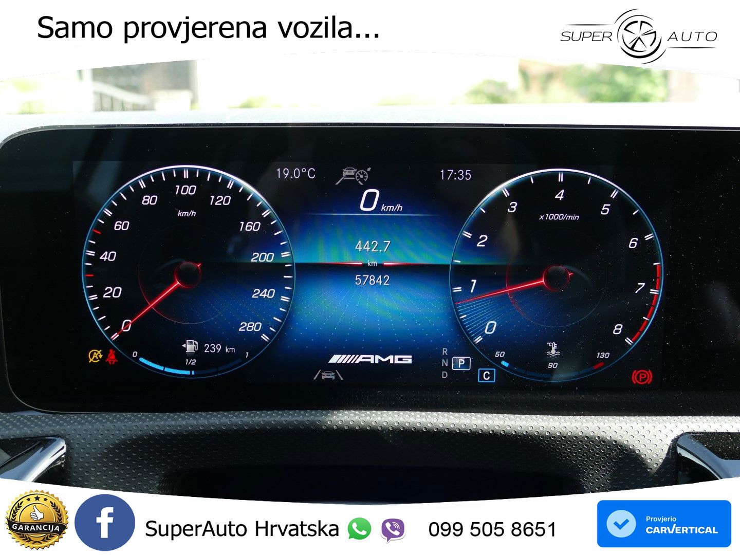 Mercedes-Benz AMG A 35 4MATIC AMG SPEEDSHIFT DCT LED+GR SJED+ACC