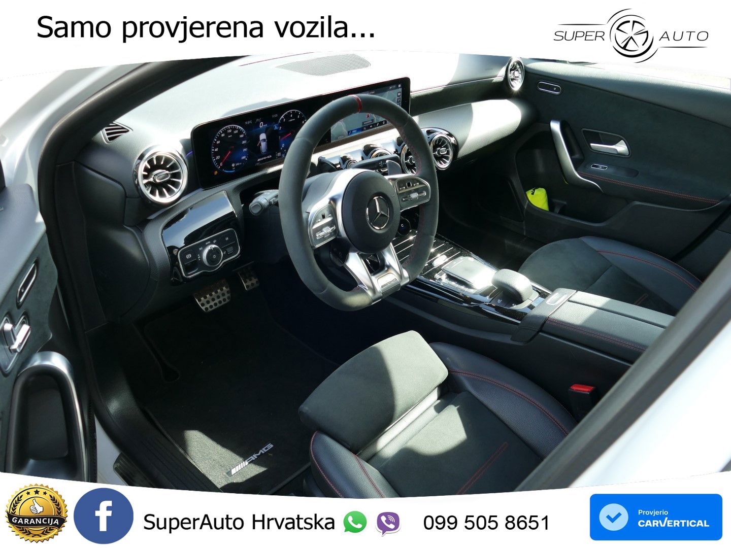 Mercedes-Benz AMG A 35 4MATIC AMG SPEEDSHIFT DCT LED+GR SJED+ACC