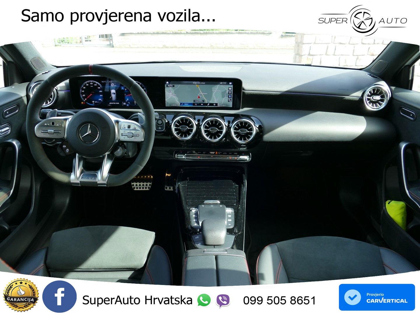 Mercedes-Benz AMG A 35 4MATIC AMG SPEEDSHIFT DCT LED+GR SJED+ACC